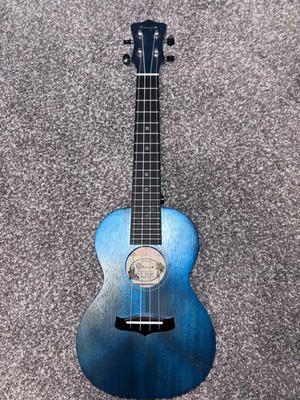 Enya Concert Ukulele, Blue Mahogany, 24inch