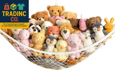 Stuffed Animal Storage Hammock Net Corner - Large Toy Hammock Net for Stuffed An