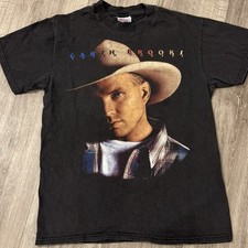 Vintage 90s Country Garth Brooks Tour T Shirt Mens Medium