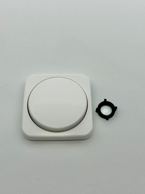 Busch Jaeger 2115-214 Duro 2000 Reflex SI Drehknopf Abdeckung Dimmer alpinweiß