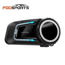FOD FX7 Intercom Motorrad Headset Bluetooth Gegensprechanlagen MESH 10 Riders