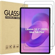 2 Pack Tempered Glass Screen Protector for Lenovo Idea Tab Plus 12.1"