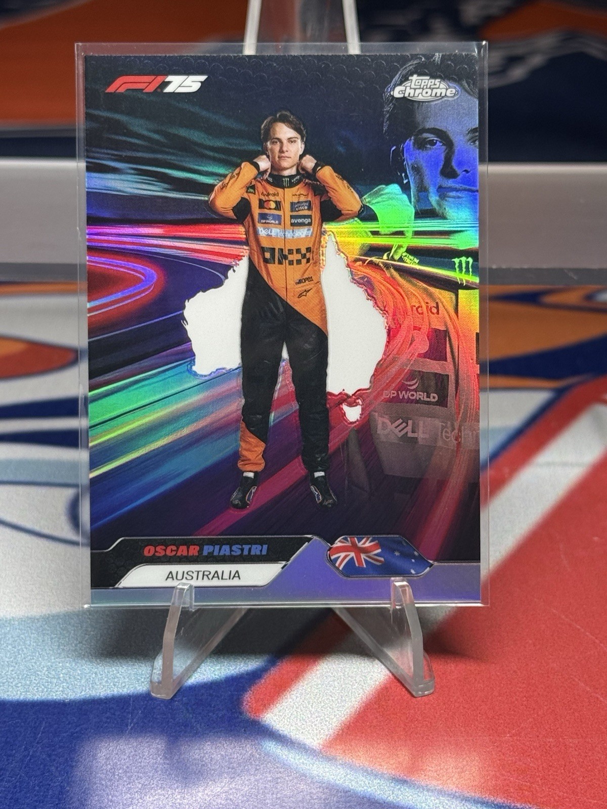 2025 Topps Chrome Formula 1 - Neon Nations Oscar Piastri #NN-3