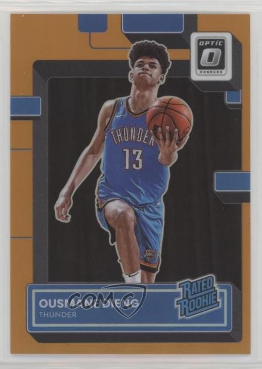2022 Panini Donruss Optic Rated Rookie Orange Prizm /199 Ousmane Dieng #220 15wb