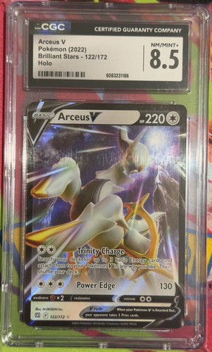 Arceus V graded CGC 8.5 for sale on eBay