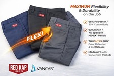 Red Kap Men's Utility Pant with Mimix