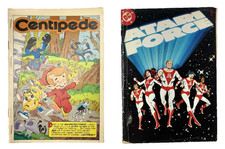 Atari DC Comic Vintage Retro Gaming Books Atari Force & Centipede