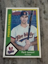 PHOENIX FIREBIRDS Fans!  1990 CMC Mark Leonard #546 Card - FREE SHIPPING!