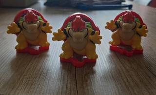 McDonalds 2026 Super Mario Galaxy Happy Meal Toy #12 Bowser Keychain x 3 Rare