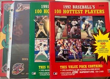 Lot of 4 - Vintage 1991/92 Baseball hot players /rookies READ
