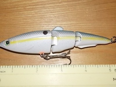 Strike King Swimmer , Sexy Shad, 3/4 oz., 5'' Swimbait 