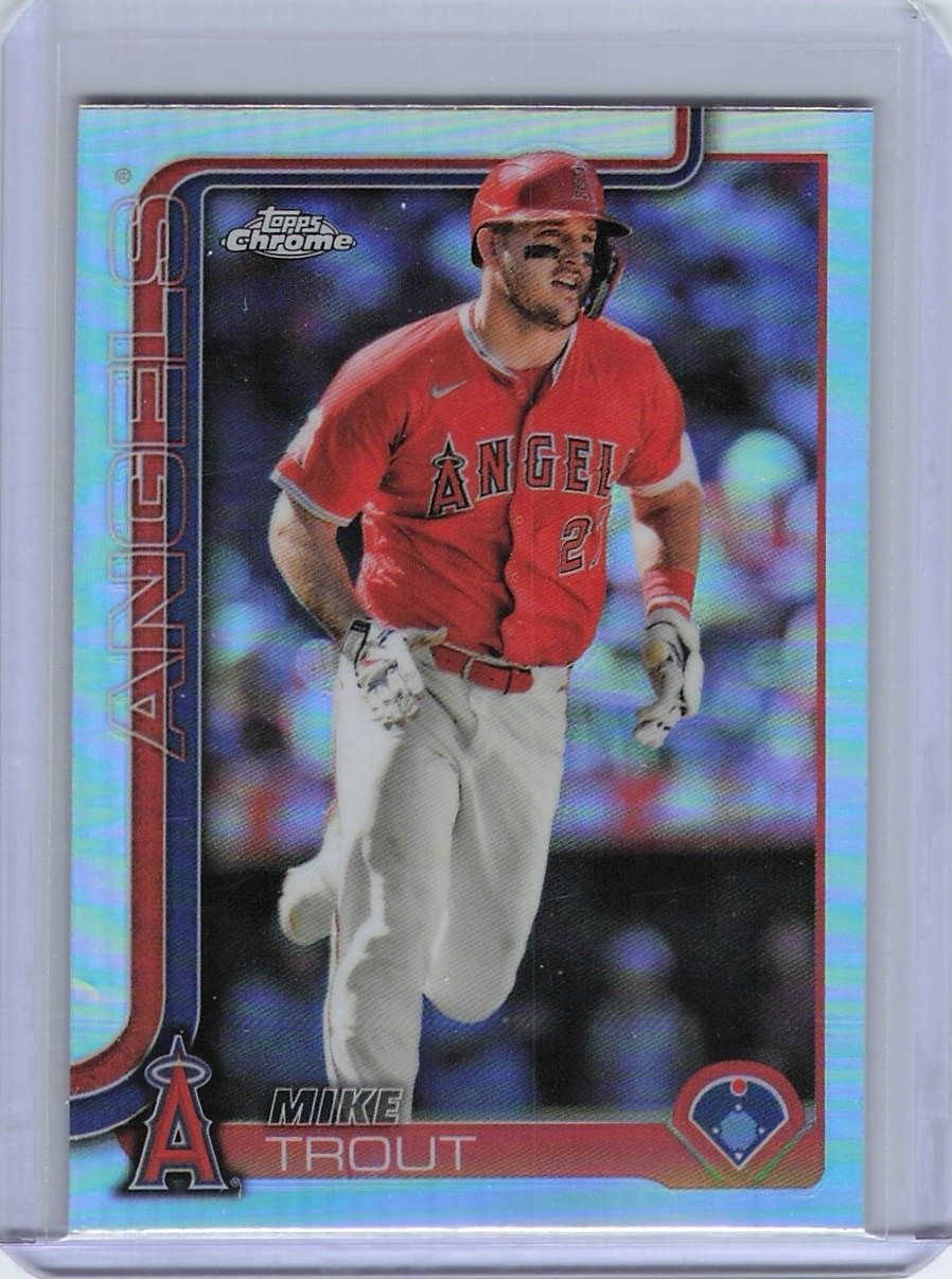 2025 Topps Chrome - Mike Trout #100 Refractor