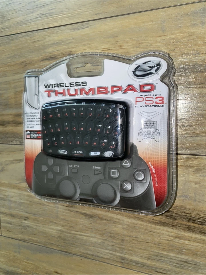 Playstation 3 keyboard Tastiera Wireless ThumbPad MadCatz SONY PS3 & game shark - Image 3 of 4