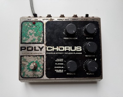 Original 80 s Electro Harmonix Polychorus Chorus Effektpedal Cobain Nirvana