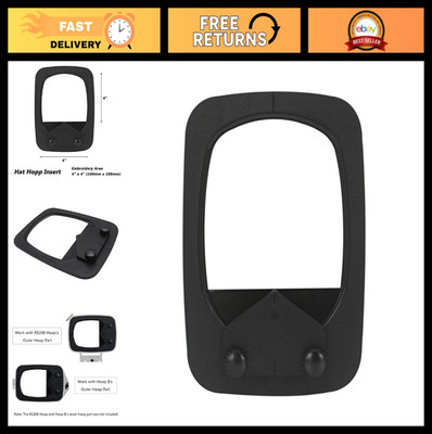 Embroidery Hat Hoop Insert for Janome & Elna Sewing Machines - Fits MC 500E, 400