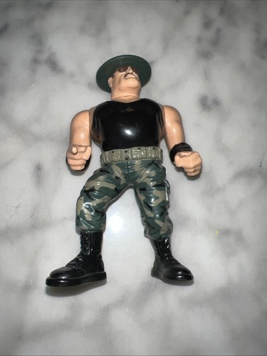 WWF WWE Hasbro 1991 Sgt Slaughter Series 3 Wrestli...