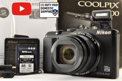 [Top Mint+] Nikon COOLPIX A900 Black 20.3MP Compact Digital Camera US OR Stock