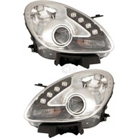 Halogenscheinwerfer Set LED Mit Motor FüR Alfa Romeo Giulietta Bj. 4.10-9.2013