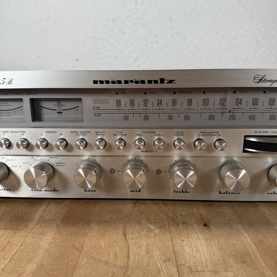 Marantz 2285B I Verstärker I Vintage Stereoreceiver I Champagne Faceplate - Bild 3 von 4