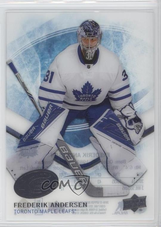 Frederik Andersen #49 2016-17 Upper Deck Ice Hockey