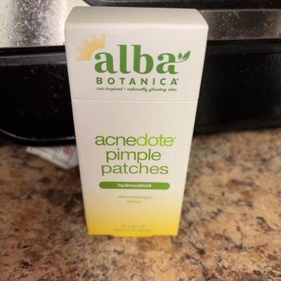 Alba Botanica Acnedote Pimple Patches 40 ct Box FREE FAST SHIPPING