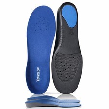 Envelop Ultra Thin Insoles for Men US Men's 5.5 - 7 Women's 7 - 8.5 , Blue