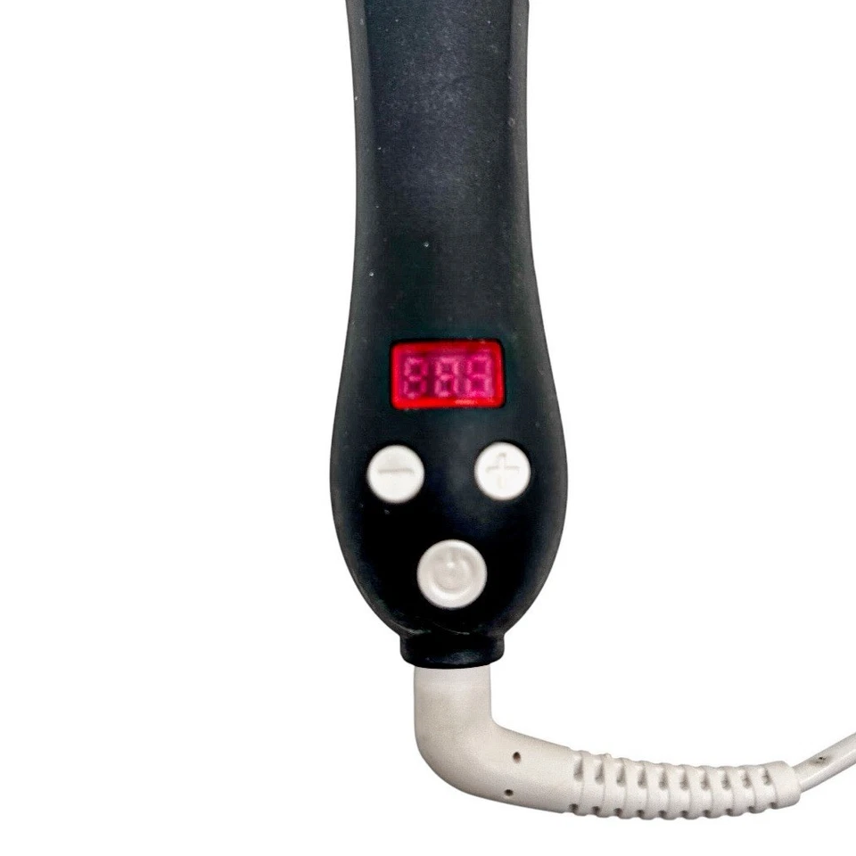 Beachwaver S1 Ceramic Dual Rotating Curling Iron Black & Silver Model BW1136S1 - Image 4 of 4