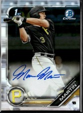 Mason Martin 2019 Bowman Chrome 1st Auto Autograph RC Pittsburgh Pirates