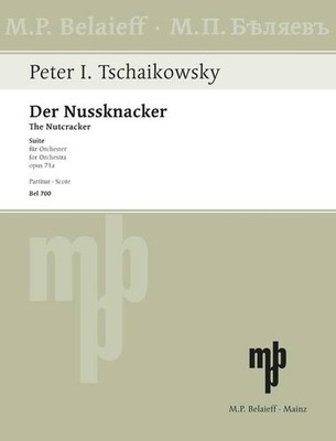 Der Nussknacker op. 71a Partiturorchester mit redaktionellen Kommentaren Tschaikowsky Orche