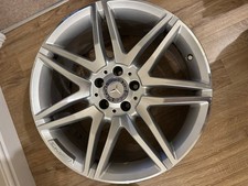 19” MERCEDES 7 SPOKE  E CLASS AMG ALLOY WHEEL 8.5J ET44. *NO WELDS* 
