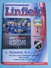 2026/27 Linfield v Nomme Kalju (Estonia)  - UEFA Conference League - Vol 56 No 3
