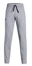 Under Armour Boys Armour Fleece Jogger Pants YMD Medium Steel Light Heather NWT