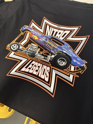 NITRO LEGENDS Jungle Jim Camaro Funny Car (299-009) T-Shirt