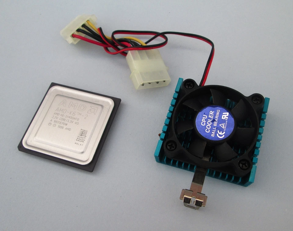 AMD Socket 7 CPU, AMD K6-2 400AFQ, 400 Mhz CPU Processor - Image 3 of 3