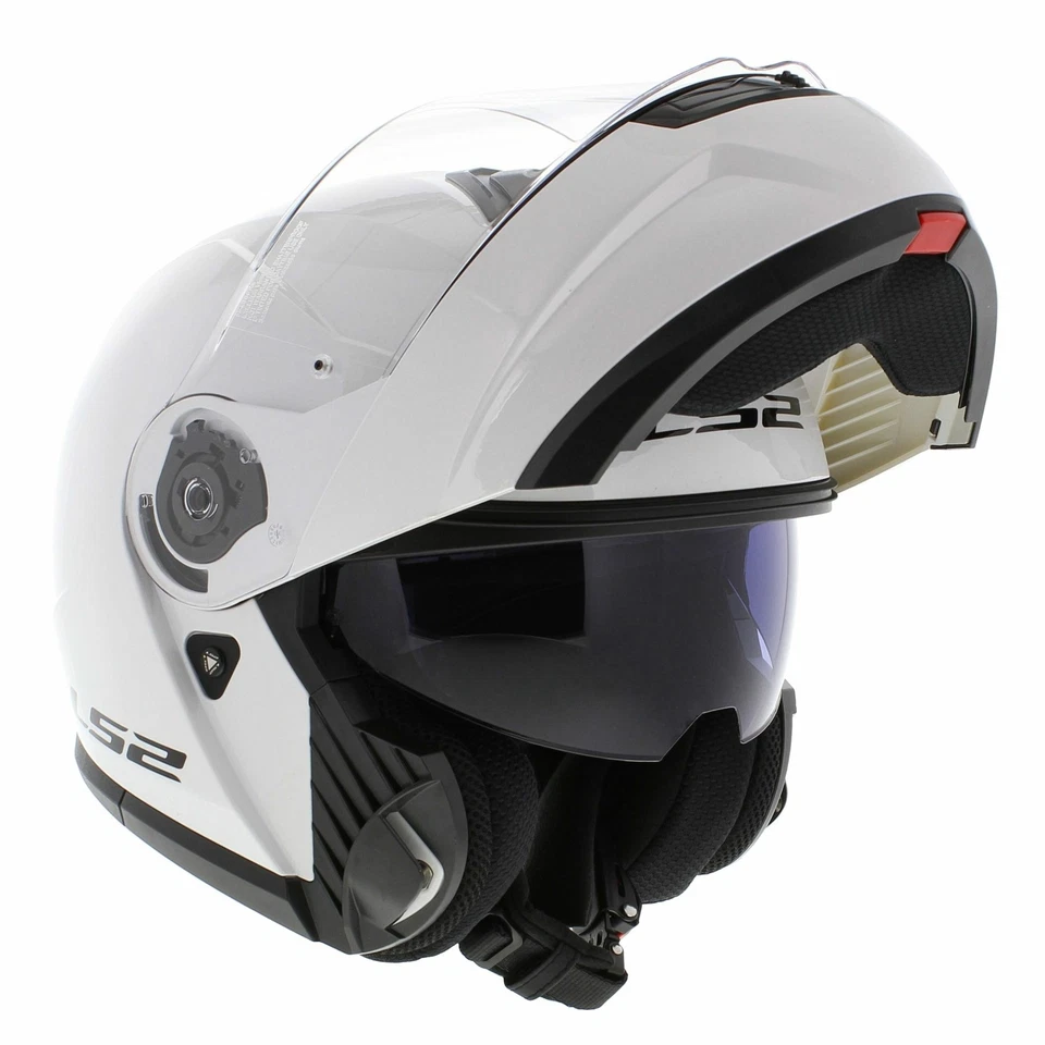 Casque LS2 FF908 Strobe II blanc brillant massif - Photo 3/4