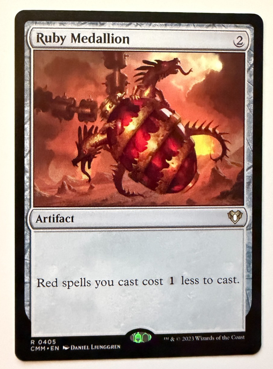 Ruby Medallion #405 (NM) Commander Masters CMM Magic MTG