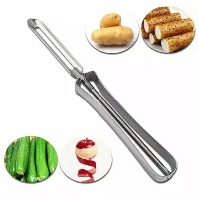 Edelstahl Qualitäts Kartoffel Gemüse Schäler Obst Spud Schwenkbar Schneider 15 cm