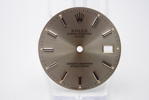 Rolex Oyster perpetual date silver dial 15200