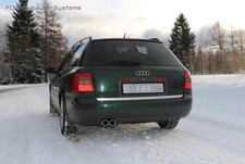  Racing-Komplettanlage Doppel-Kat Audi A6 4B Typ C5 2x76mm gerollt Abs