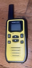 Komvox Walkie Talkies Long Range 2 Way Radio Tested  Works