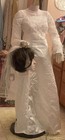 Spirit Halloween Beheaded Bride (white gown) retired Halloween Animatronic — photo 2