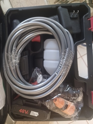 #ad Pressure washer with rechargable 48v battery $150.00