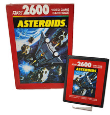 Atari 2600 ASTEROIDS mit OVP Spiel Game Vinta...