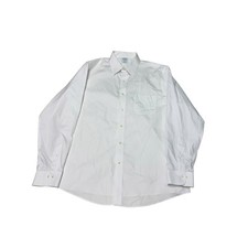 Brooks Brothers 1818 Regular Fit Non-Iron White Cotton Dress Shirt Mens 16-34/35