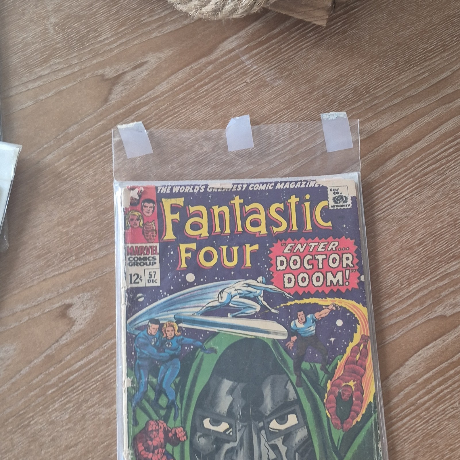 Marvel Comics Fantastic Four #57 Enter Doctor Doom Silver Age 1966 Key Issue