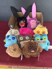 COMPLETE SET OF 10 Zuru Fuggler Key Rings Funny Ugly Monster Plush Series 5