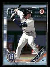 2019 Bowman Draft #BD-105 Nick Quintana Sky Blue #/499