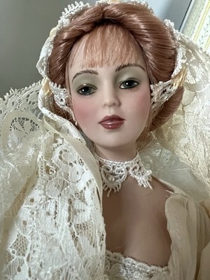 Porcelain Guardian Angel Of Marriage Doll by Seymour Mann  ''1996 Award Winner''