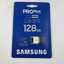 SAMSUNG Pro Plus 128GB with USB 3.0 Reader Micro SD SDXC Memory Card *New* 