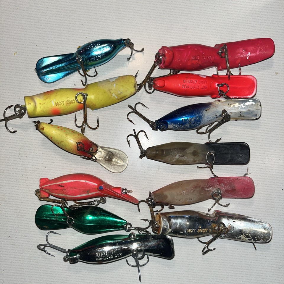 Lot Vintage Random Old Fish Lure Lures as shown in photos | eBay